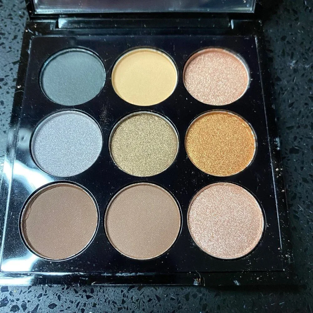 Steve Laurant The Shade Palette Neutral Eye Shadow 9 Shade Palette NIB